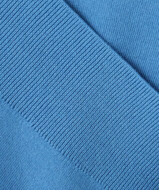 23区 L 【滝沢眞規子さん着用】コットンカシミヤ ポケット カーディガン スカイブルー系