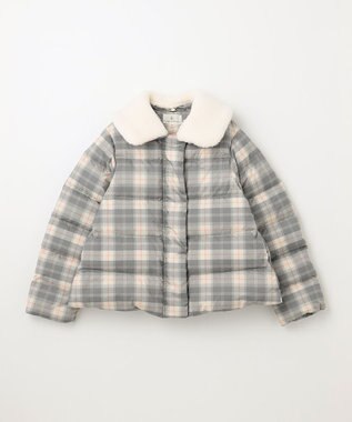 組曲 KIDS 【150-170㎝】ショートダウン チェック系5