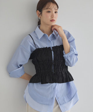 earth music&ecology シャーリングビスチェ