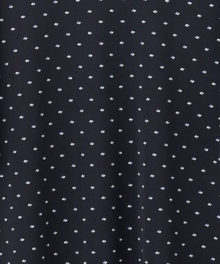 ANY SIS 【接触冷感・吸水速乾・UVケア】エアリードレープスムース フレア袖 ブラウス ネイビー系