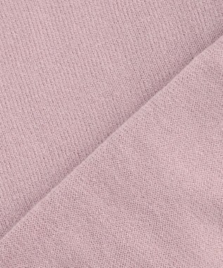 ANY SIS 【洗える】ボウタイ ニット ローズグレー