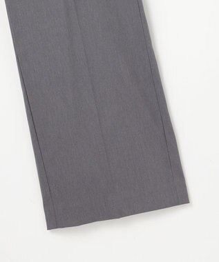 ANY SIS S エアリーストレッチ ワイドパンツ シャンブレーグレー