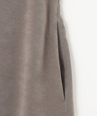 J.PRESS LADIES L 【洗える】マロンサテン キャミソール ワンピース ブラウン系