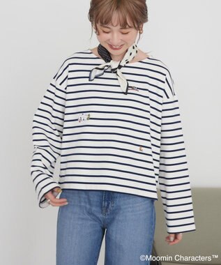 AMERICAN HOLIC Moomin ボーダートップス Ivory