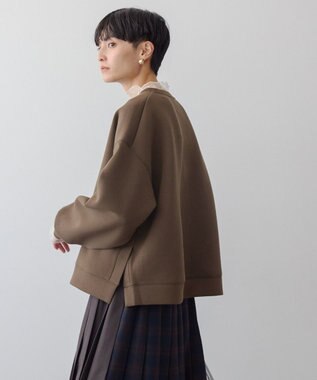 AMERICAN HOLIC サイドスリットポンチプルオーバー Brown