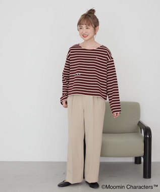 AMERICAN HOLIC Moomin ボーダートップス Bordeaux