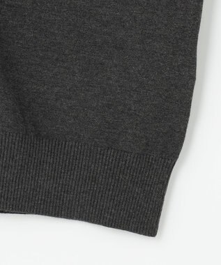 JOSEPH ABBOUD 【チクチクしない/イージーケア/3シーズン対応/サスティナブル】SNOWY  シャツカーディガン グレー系