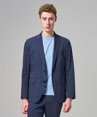 JOSEPH HOMME 【新素材】クールリネンストレッチ　ジャケット ネイビー系