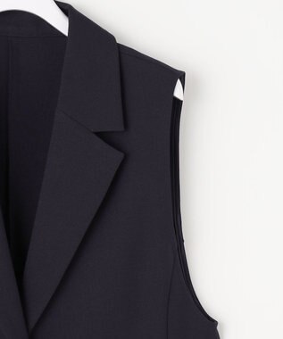 ANY SIS 【洗える】テーラード ジレ ネイビー