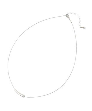 Green Parks ・ＨＡＬＦ　ＴＩＭＥ　サージカルパイプネックレス Silver