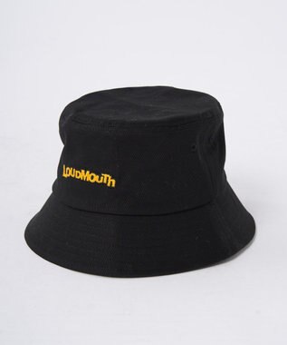 FILA GOLF／marie claire 【LOUDMOUTH】ベーシックバケットハット Black