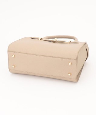 23区 オーバルキーベルト トートバッグ ベージュ系