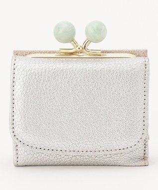 UNBILLION ペルケ perche / アクリル玉三つ折りミニサイフ