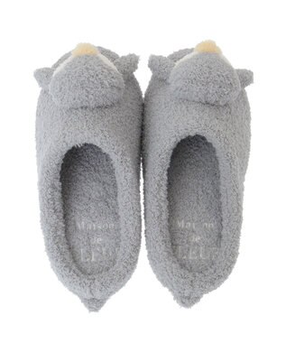 Maison de FLEUR ペンギンルームシューズ Gray