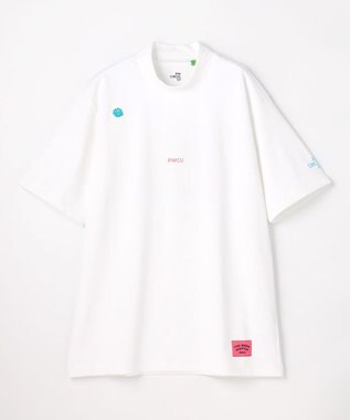 PW CIRCULUS 【MEN】POP＆WIT グラフィックモックネックT ゴルフ