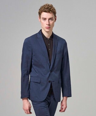 JOSEPH HOMME 【新素材】クールリネンストレッチ　ジャケット ネイビー系