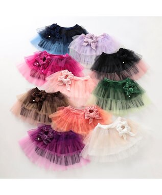 Chacott tutu skirt (kids) ダークブラウン