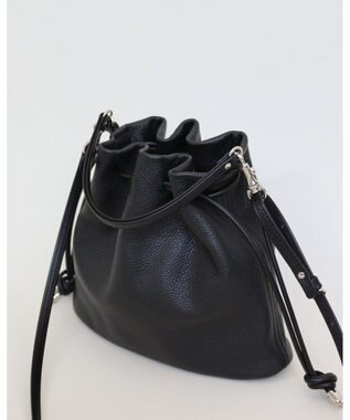 MORROW by thank JABA W COW LEATHER ハンドバッグ ブラック