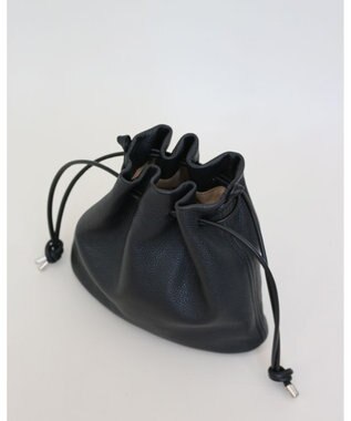 MORROW by thank JABA W COW LEATHER ハンドバッグ ブラック