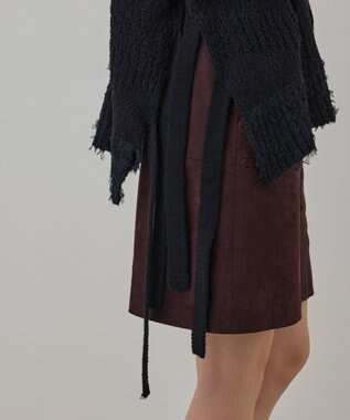 GRACE CONTINENTAL ルーズオーバーニットトップ ブラック