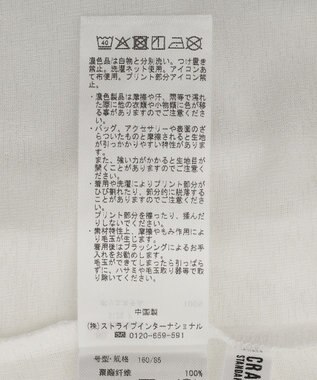 CRAFT STANDARD BOUTIQUE フラワープリントシアーロンTee Red