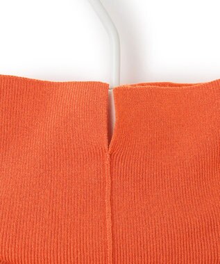 ICB 【洗える】ヴィスコースワイド ハイネックプルオーバー シナバー系