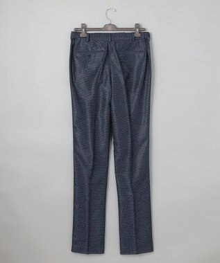 GOTAIRIKU 新素材セットアップ【通気性抜群/洗える/シワになりにくい】カラミプリントストレッチセットアップ パンツ ネイビー系8