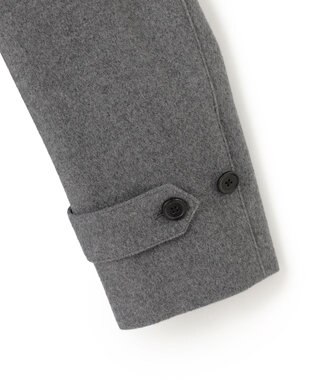 J.PRESS MEN 【定番】ウールカシミアビーバー ドレスカーコート ライトグレー系