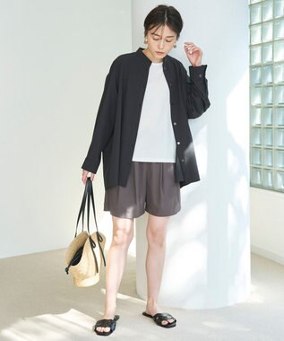 UNFILO ラッシュガード オーバーシャツ ブラック