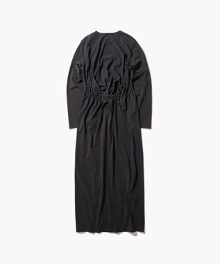 ATON FRESCA PLATE NUBUCK | クルーネックドレス CHARCOAL GRAY