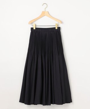 組曲 S 【加藤ローサさん着用】アンティークオーガンプリーツ スカート ネイビー系