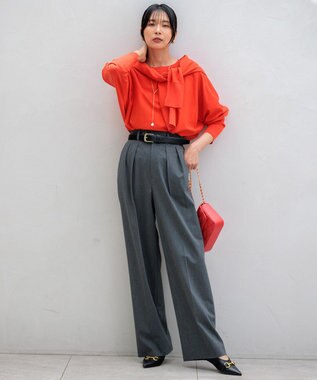 23区 23区×FABIO RUSCONIコラボレーション ビット パンプス ブラック系