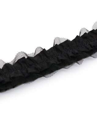 PET PARADISE cherircouture フリフリリード 《ブラック》ＳＳ～Ｓ  小型犬 ブラック