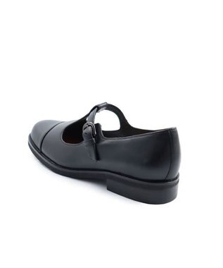 APOM イタリアンカーフ Tストラップシューズ 30 ブラック