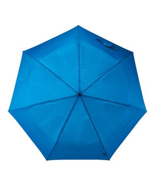 MOONBAT 【3秒でたためる傘/耐風】urawaza 無双(ウラワザ ムソウ)  折りたたみ傘 無地  58cm ターコイズブルー