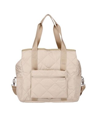 ROOTOTE 1162【大容量:キャリーケース装着可能】SC.グランデボックス.グリスン-A 01：ベージュ