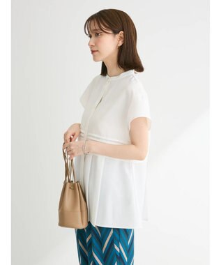 Green Parks プリーツヘムタックチュニック Off White