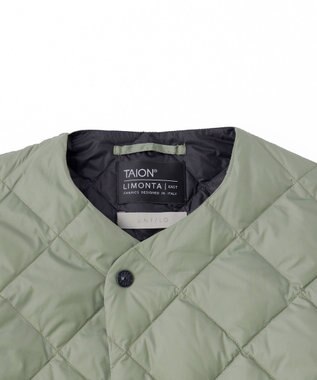 UNFILO 【MEN】UNFILO × TAION キルティングブルゾン オリーブ系