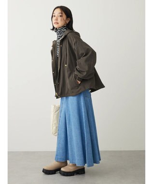 Green Parks ・ＥＬＥＮＣＡＲＥ　ＤＵＥ　ワイドマウンテンパーカー Charcoal Gray