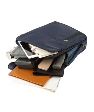 ACE BAGS & LUGGAGE World Traveler サビオ ビジネスリュック B4サイズ 15.6インチPC収納 ２気室 65342 ワールドトラベラー ネイビー