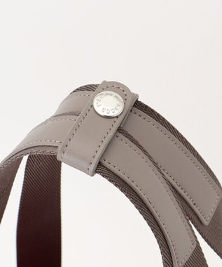 Y'SACCS ナイロン×リサイクルレザー　コンビマルチトート ワイン