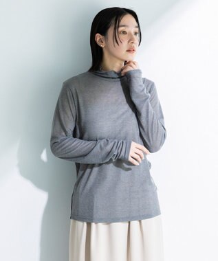 Green Parks シアーリブタートルプルオーバー