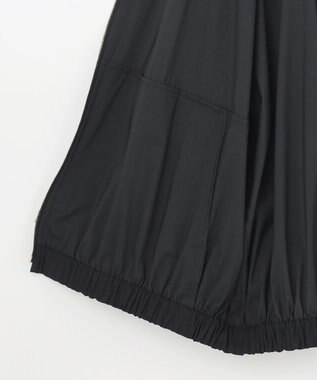 自由区 L 【カタログ掲載】ソフトナイロンリップ ブルゾン ネイビー