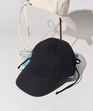 AMERICAN HOLIC バックリボンキャップ Black