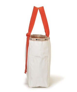 LeSportsac LG HANDLE ADJ TOTE/メレンゲ/マンダリンウェビング メレンゲ/マンダリンウェビング