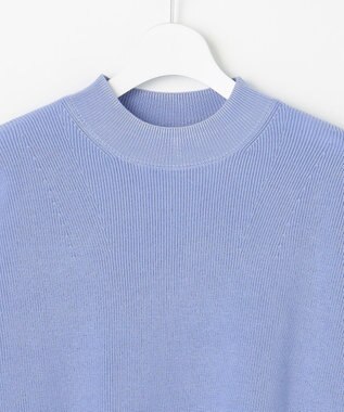 ANY SIS S ラインポイント ニット ライトブルー