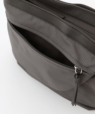 Y'SACCS コーデュロイライクナイロンショルダー グレー