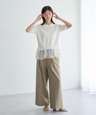 YECCA VECCA マリンパンツ Beige