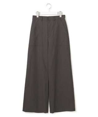 23区 【吸水速乾/UVカット/洗える】ボディシェルドライオックス ベイカー パンツ ダークブラウン系