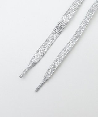 WEGO ラメシューレース シルバー